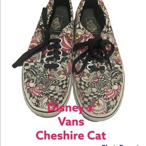 Disney x vans Cheshire Cat pattern. EUC